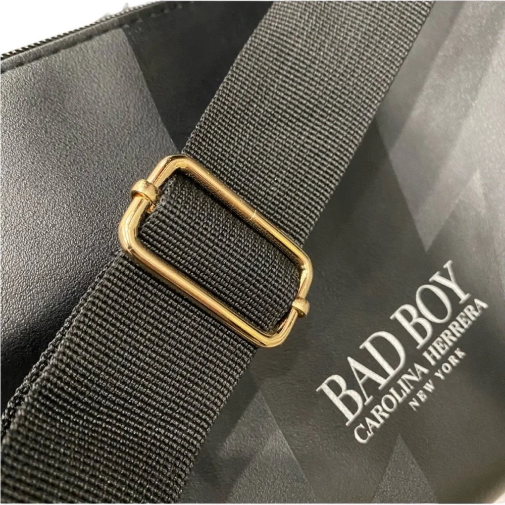 CAROLINA HERRERA BAD BOY WEEKENDER TRAVEL DUFFLE BAG - Picture 6 of 6